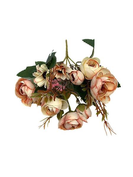 Bukiet pełnik margaretka 27 cm brzoskwiniowy