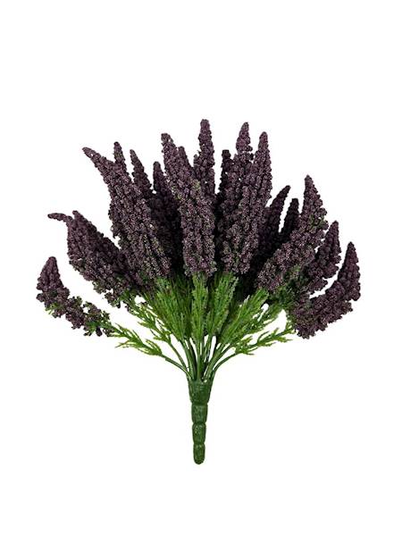 Wrzos bukiet 28 cm ciemny fiolet