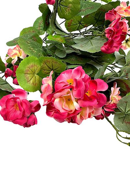 Pelargonia bukiet 52 cm odcienie różu