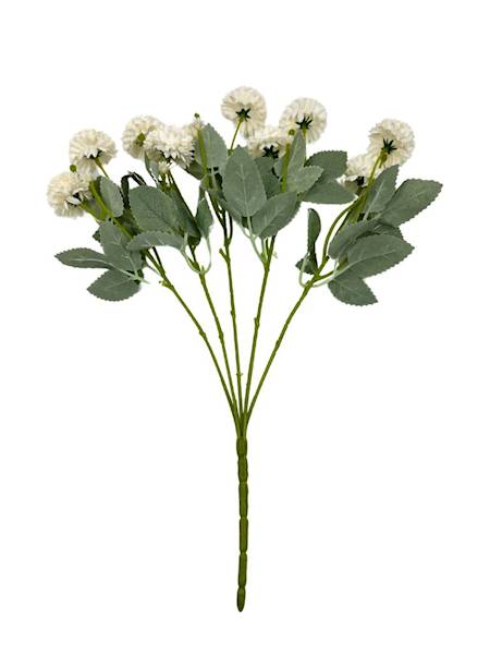 Bukiet mini chryzantemy 38 cm kremowy