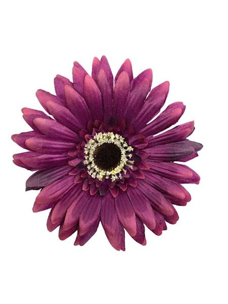 Gerbera główka 16 cm ciemny fiolet