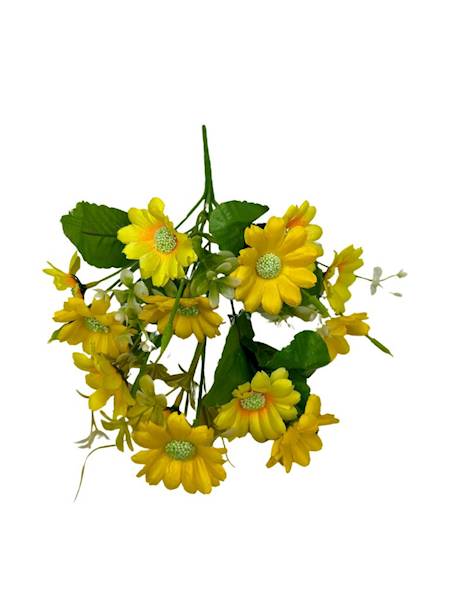 Bukiet margaretki 30 cm żółte