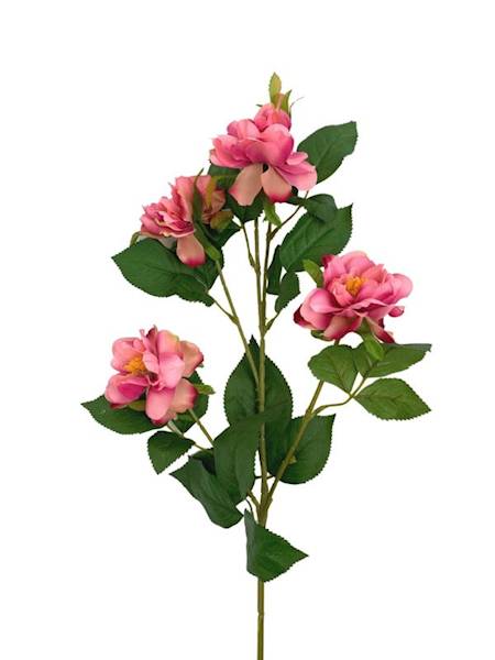 Gardenia gałązka 82 cm różowa