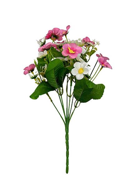 Bukiet margaretki 30 cm biało różowe