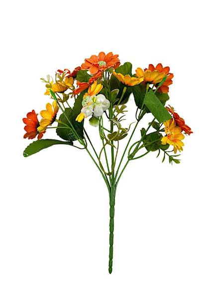 Bukiet margaretki 30 cm pomarańczowe