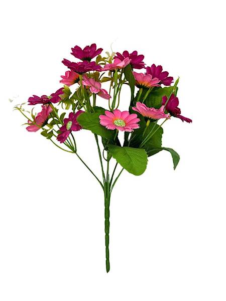 Bukiet margaretki 30 cm różowe