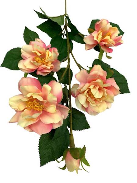 Gardenia gałązka 82 cm brzoskwiniowa