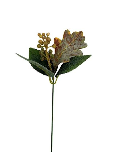 Dodatek jesienny pik dąb 40 cm jasny brąz