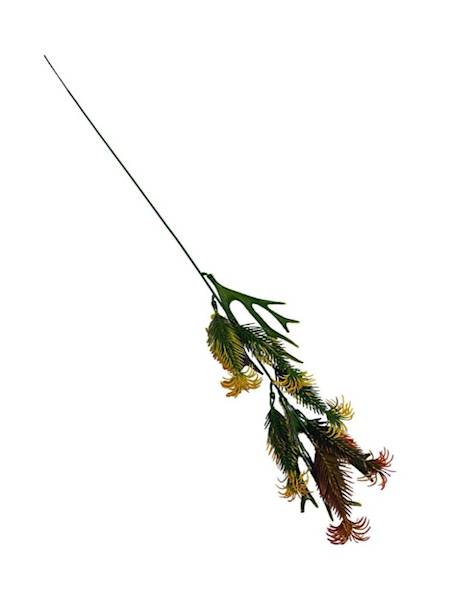 Gałązka iglasta 53 cm pomarańczowo żółta