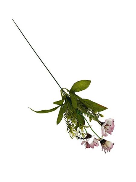 Pik kwiatuszki 38 cm różowo białe