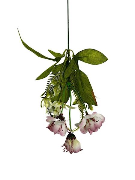 Pik kwiatuszki 38 cm różowo białe