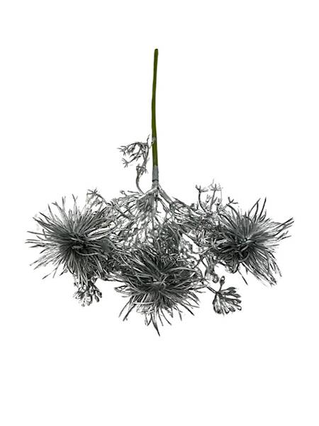 Dodatek gałązka srebrna 30 cm