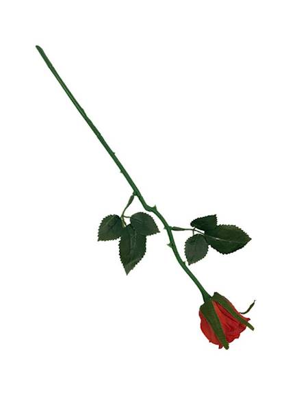 Róża gałązka 35 cm czerwona