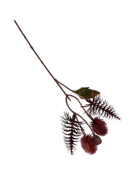 Dodatek jesienny czosnek gałązka 33 cm bordowy