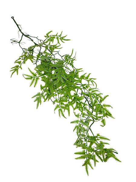 Paproć plastikowa zwis 90 cm jasno zielona