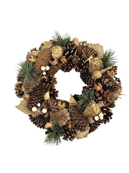 Wianek świąteczny 28 cm 