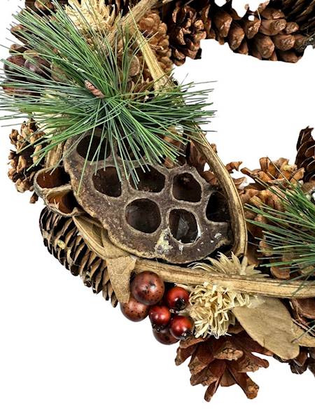 Wianek świąteczny 30 cm 