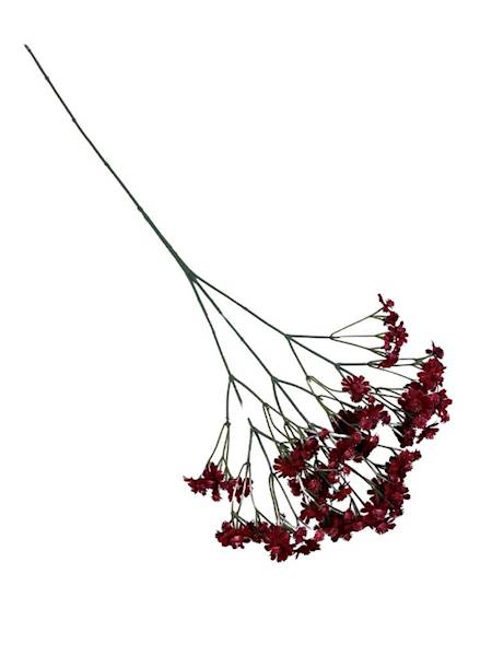 GAŁĄZKA KWITNĄCA 66 CM CIEMNO CZERWONA