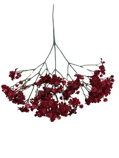 GAŁĄZKA KWITNĄCA 66 CM CIEMNO CZERWONA