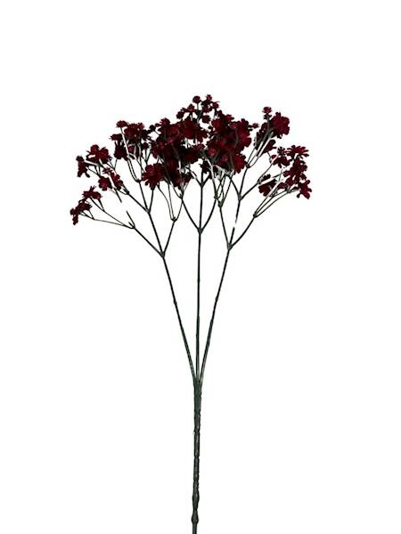 GAŁĄZKA KWITNĄCA 66 CM CIEMNO CZERWONA