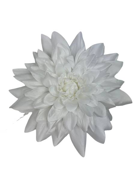 Dalia główka XXL 28 cm biała