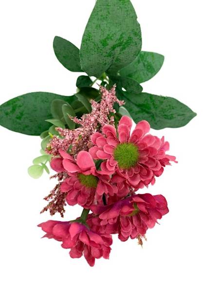 Margaretka na piku 38 cm różowa