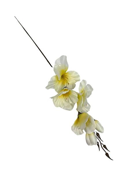 Mieczyk gałązka 53 cm kremowo żółty