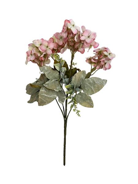 BUKIET HORTENSJI 33 CM JASNY RÓŻ