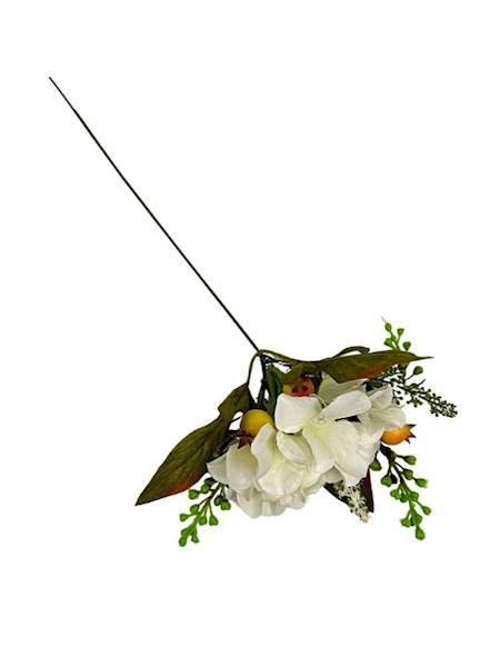 Pik biała hortensja i dzika róża 40 cm