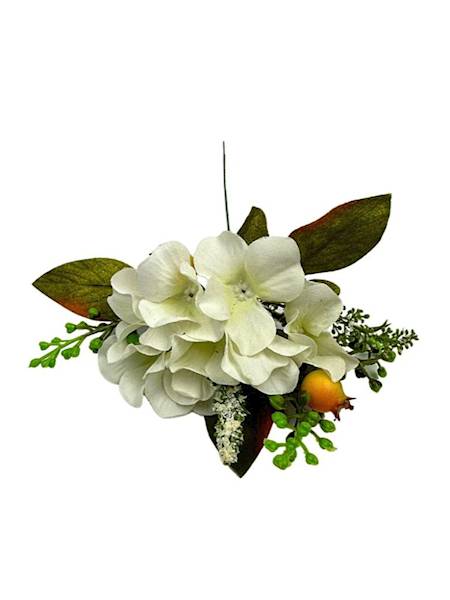 Pik biała hortensja i dzika róża 40 cm