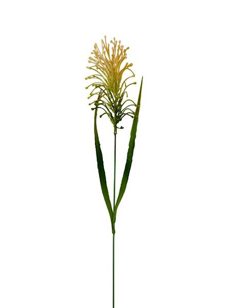 Dodatek trawa ozdobna 54 cm żółty