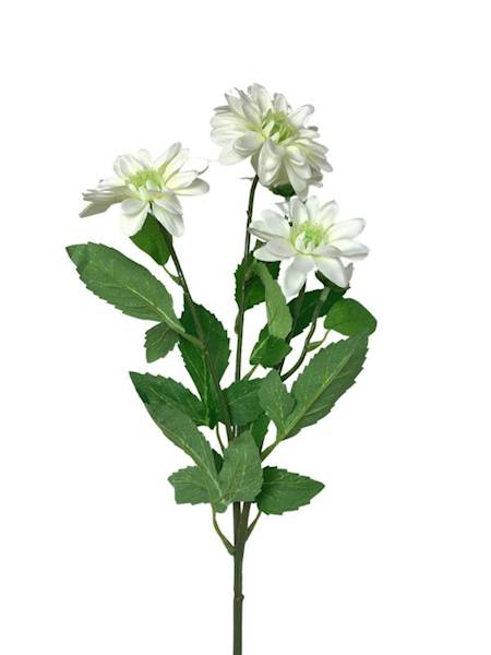 Margaretka gałązka 74 cm biała