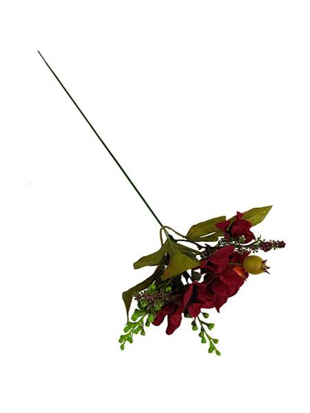 Pik czerwona hortensja i dzika róża 40 cm