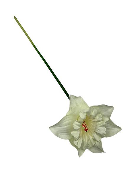 Żonkil narcyz gałązka 41 cm kremowy