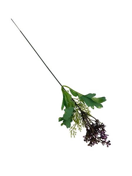 Dodatek z fioletowymi kuleczkami 45 cm