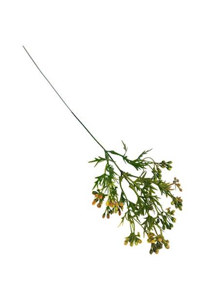 Dodatek plastikowy z kulkami 48 cm zółty pomarańcz