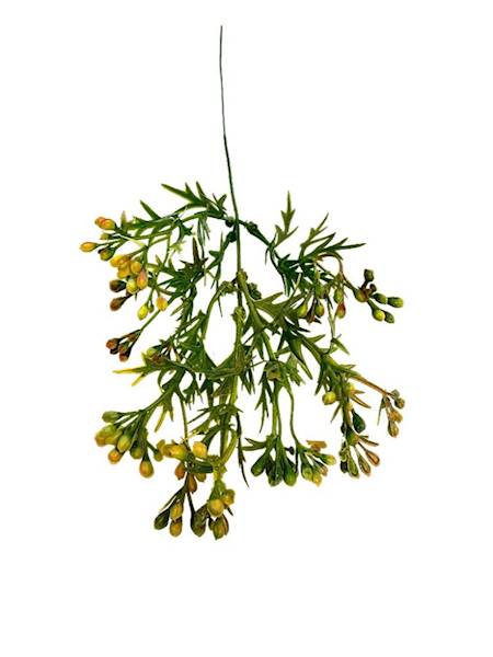 Dodatek plastikowy z kulkami 48 cm zółty pomarańcz