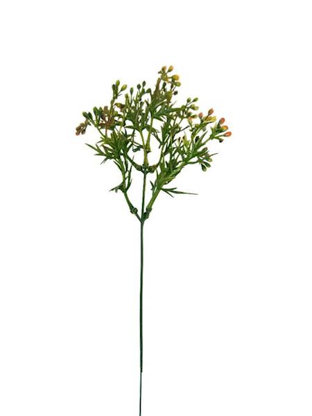 Dodatek plastikowy z kulkami 48 cm zółty pomarańcz