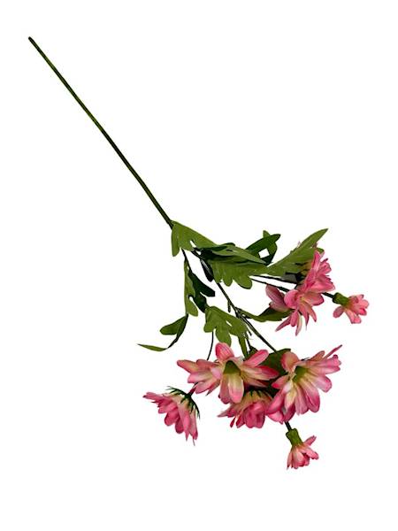 Margaretki gałązka 60 cm różowe