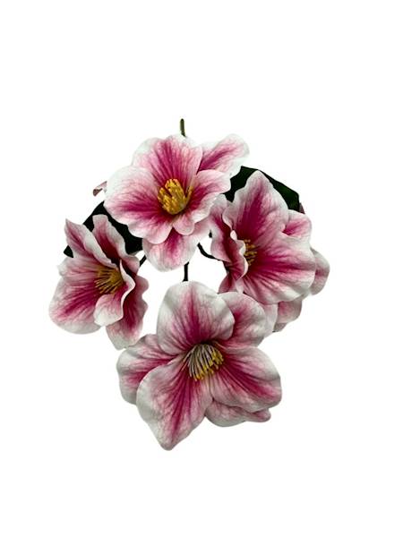 BUKIET MAGNOLIA 28 CM JASNY RÓŻ