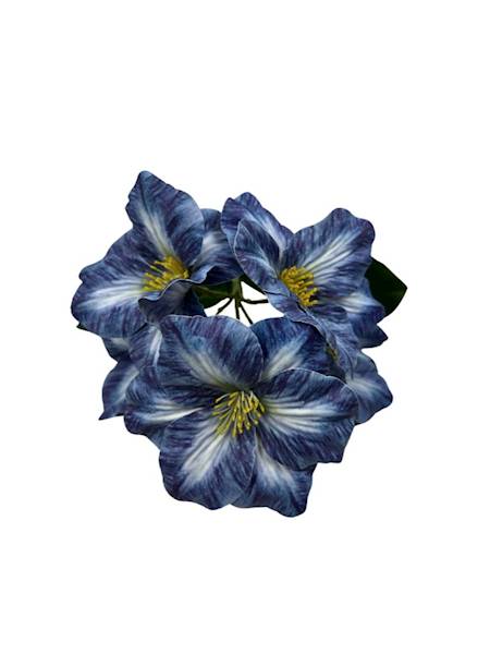 BUKIET MAGNOLIA 28 CM NIEBIESKI