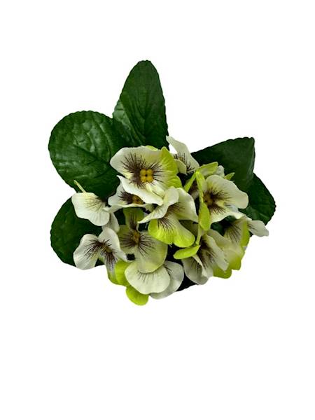 BRATKI BUKIET 19 CM KREM I JASNA ZIELEŃ