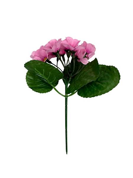 FIOŁKI BUKIET 20 CM RÓŻOWY