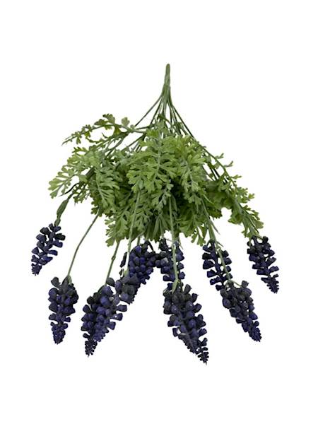 SZAFIRKI BUKIET 40 CM FIOLETOWE