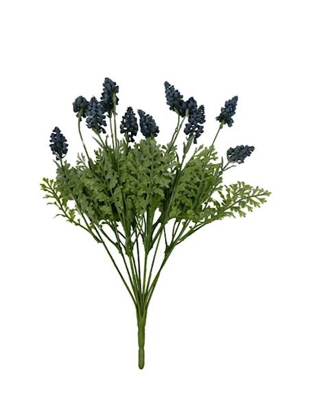 SZAFIRKI BUKIET 40 CM NIEBIESKIE