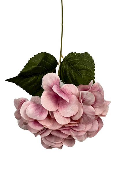 HORTENSJA GAŁĄZKA 60 CM RÓŻOWA