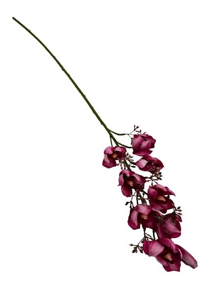 Orchidea storczyk gałązka 78 cm ciemny róż