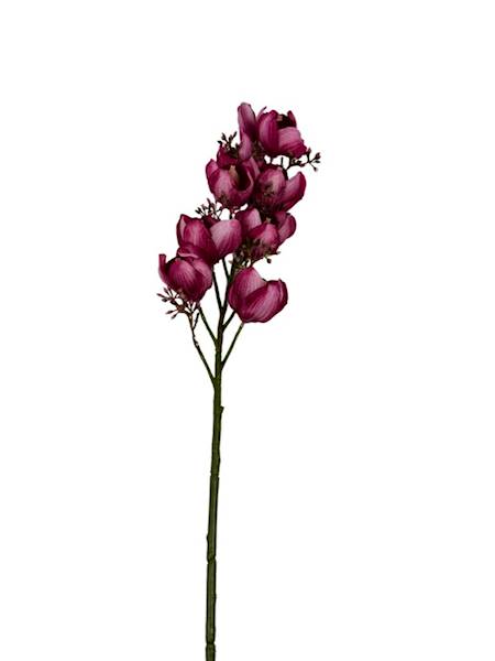 Orchidea storczyk gałązka 78 cm ciemny róż