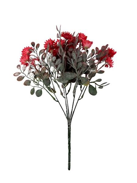 Bukiet margaretek 32 cm czerwony