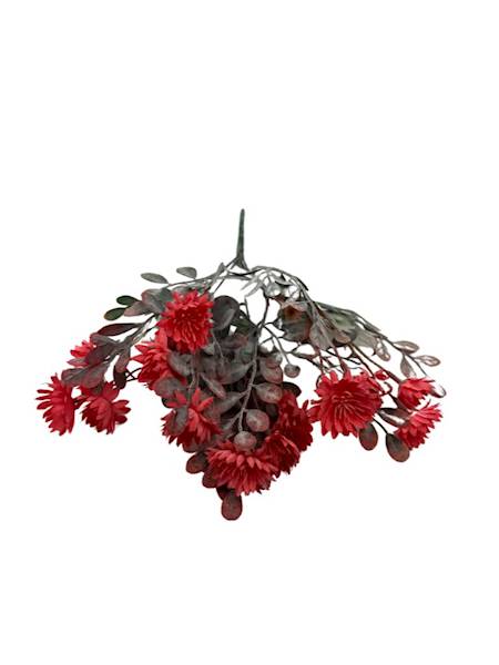 Bukiet margaretek 32 cm czerwony